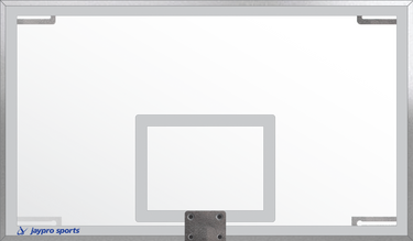 Backboard Replacement Package - (72 in.W x 42 in.H) (Indoor) - Unbreakable - Tempered Glass, Contender Pro Breakaway Goal - NCAA, NFHS Compliant